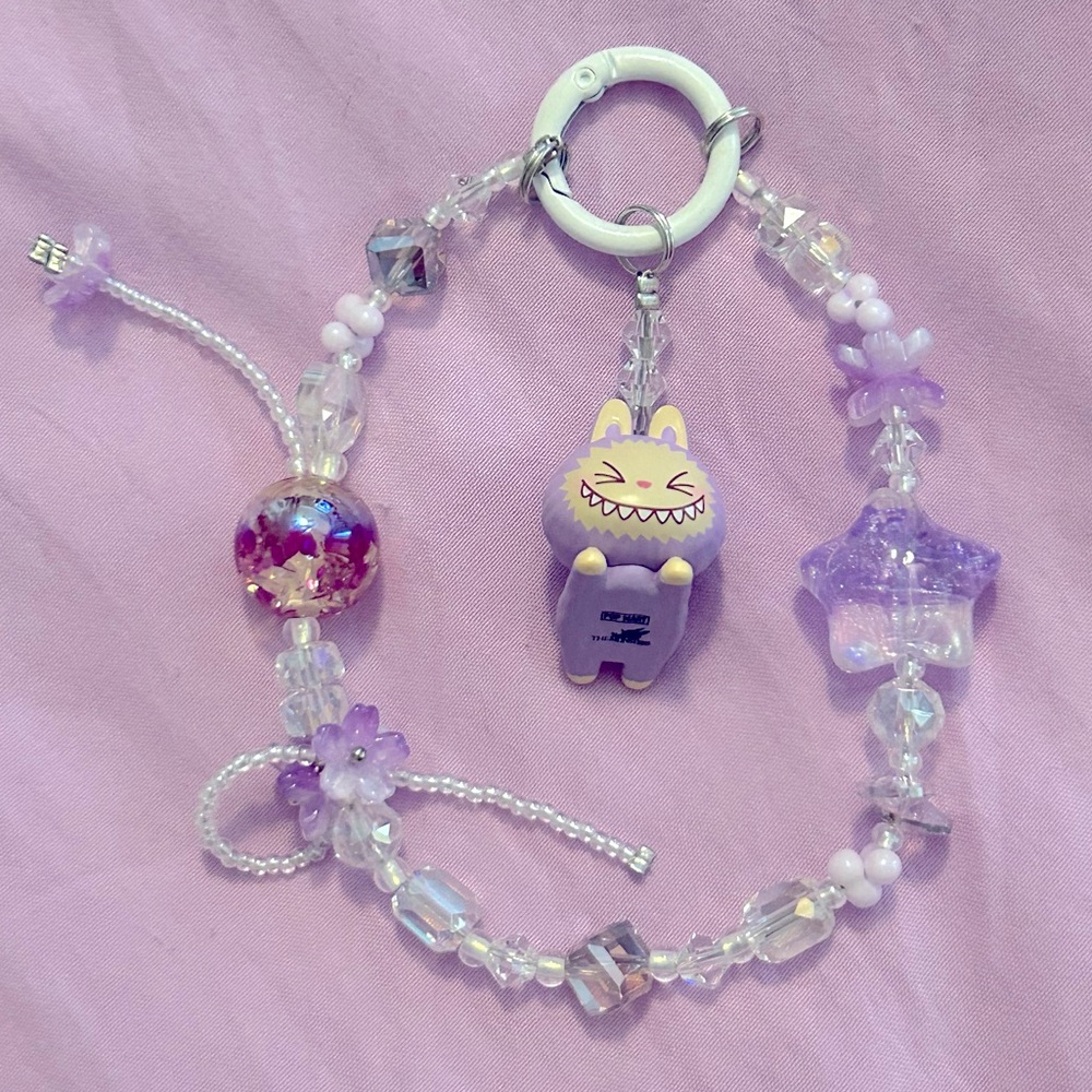 Labubu Figure Charms Keychain